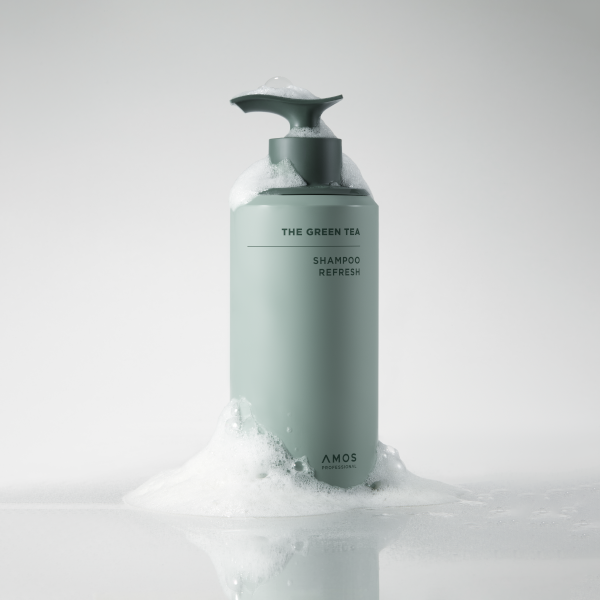アモス ザ・グリーンティーシャンプー リフレッシュ 500g