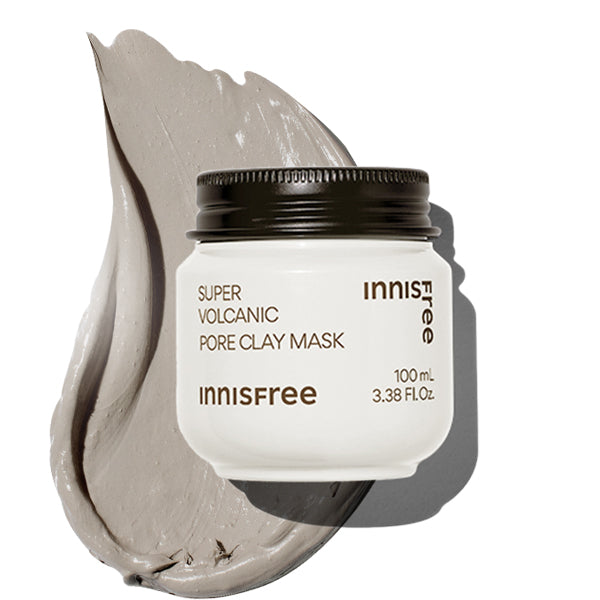 INNISFREE スーパーヴォルカニックポアクレイマスク 100ML 【送料無料注文金額 : 合計 $25(≒¥3,700) 以上】