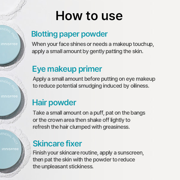 INNISFREE No sebum Mineral Pact 8.5G