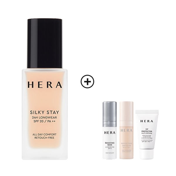 HERA SILKYSTAY24H・BASE TOOLKIT HERA Silky Stay 24H Longwear Foundation 30g (SPF20 PA++) | eBay