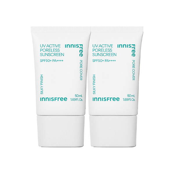 INNISFREE UVアクティブポアレスサンスクリーン 50ML 【送料無料注文金額 : 合計 $25(≒¥3,700) 以上】