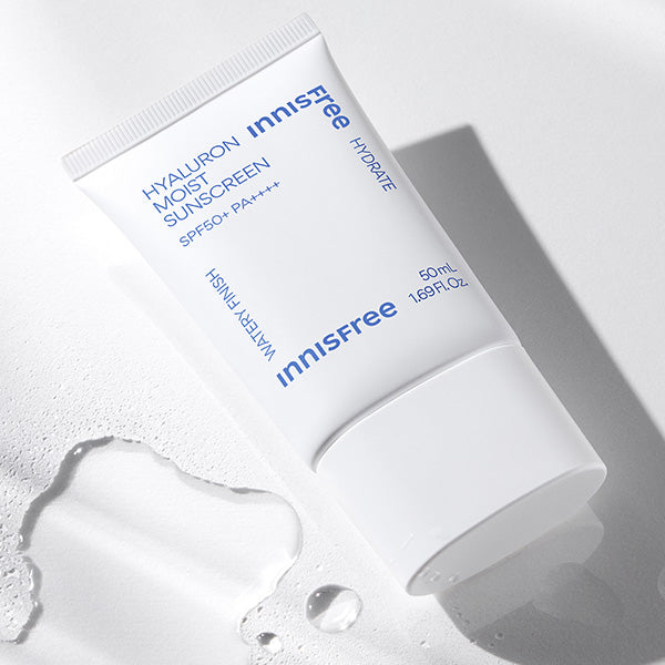 INNISFREE ヒアルロンモイスト日焼け止め SPF50+ PA++++ 50mL 【送料無料注文金額 : 合計 $25(≒¥3,700) 以上】