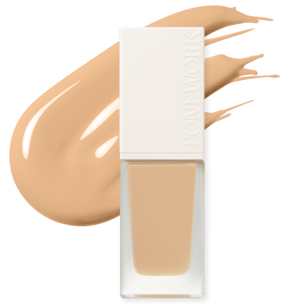 TONEWORK VEGAN 200+ FOUNDATION SHEER GLOW 21.5W2 20G