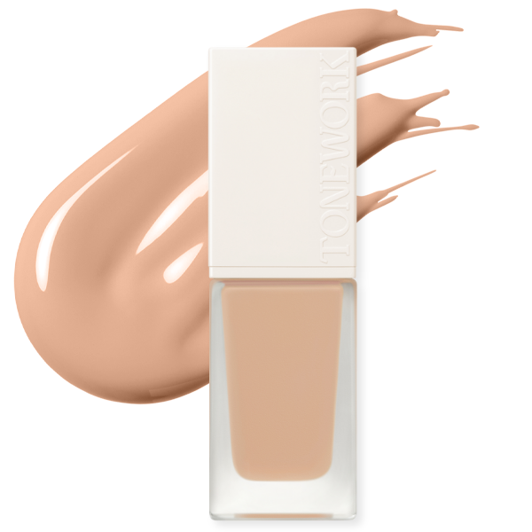 TONEWORK VEGAN 200+ FOUNDATION SHEER GLOW 22.5C2 20G