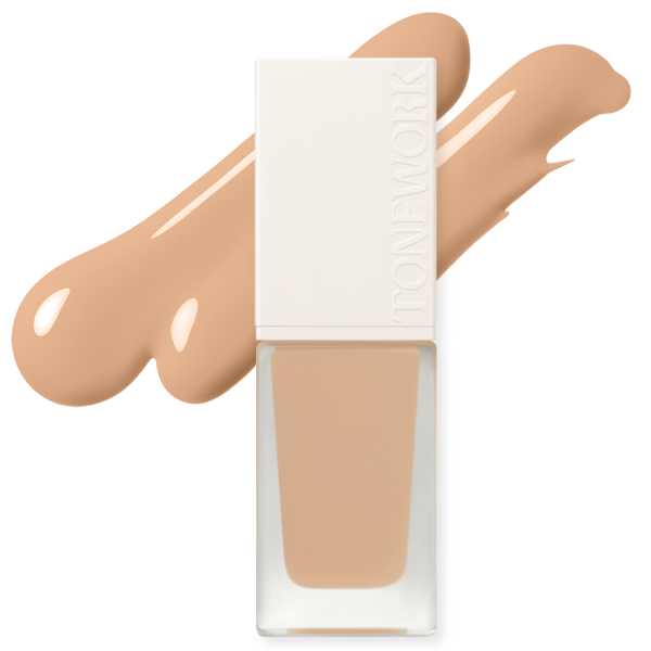 TONEWORK VEGAN 200+ FOUNDATION SHEER GLOW 22.5N1 20G