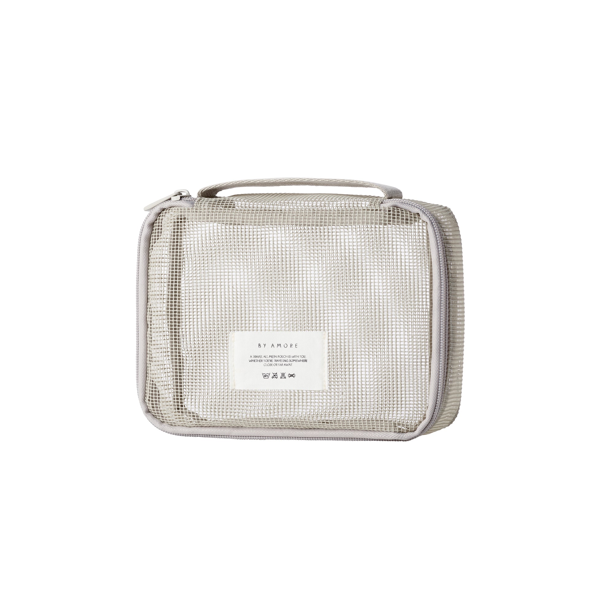 BY AMORE メッシュトラベルポーチ