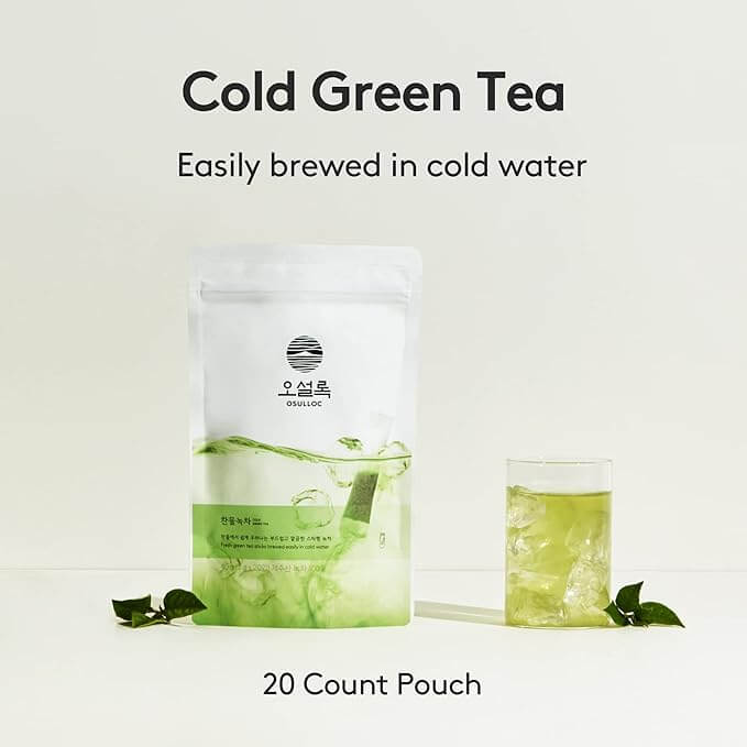 OSULLOC Cold Brew Green Tea Stick  (20 count)