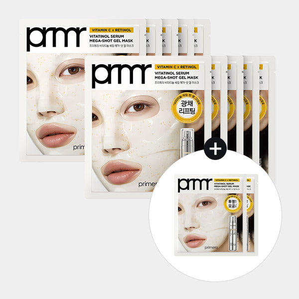 Primera Vitatinol Serum Mega-shot Gel 34g*10ea+Extra Gift 2ea