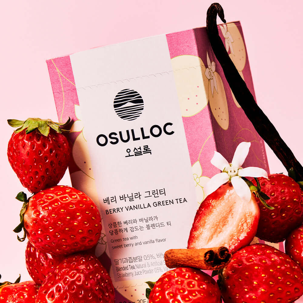 OSULLOC Berry Vanilla Green Tea (20 count)