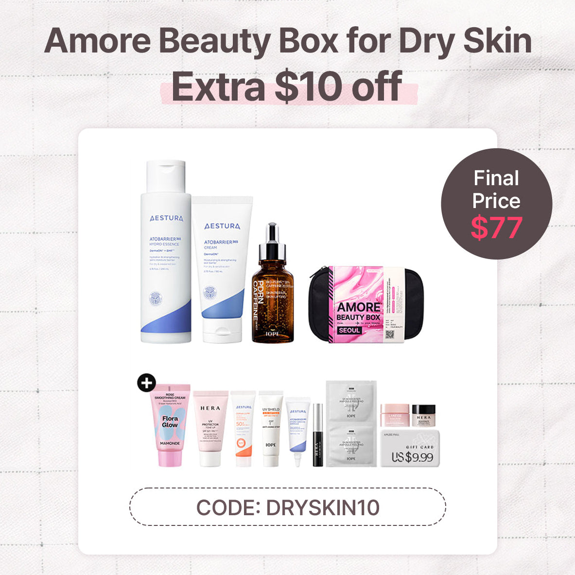 Amore Beauty Box Dry Skin Edition