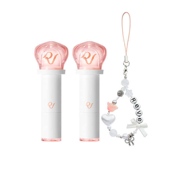 Fansignal Lip Balm Red Velvet 2ea +Beaded Strap