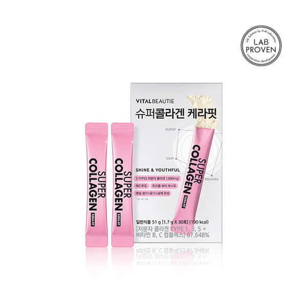 VITALBEAUTIE Super Collagen Kera-fit 30stick