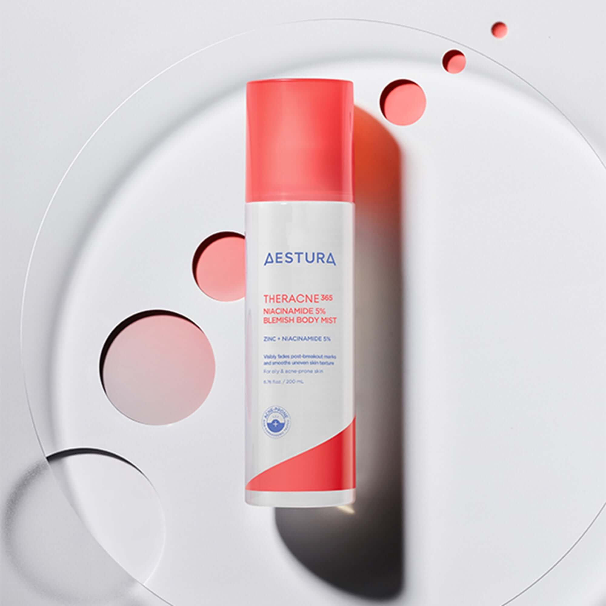 NEW-AESTURA THERACNE365 ナイアシンアミド 5% ブレミッシュ ボディ ミスト 200ml