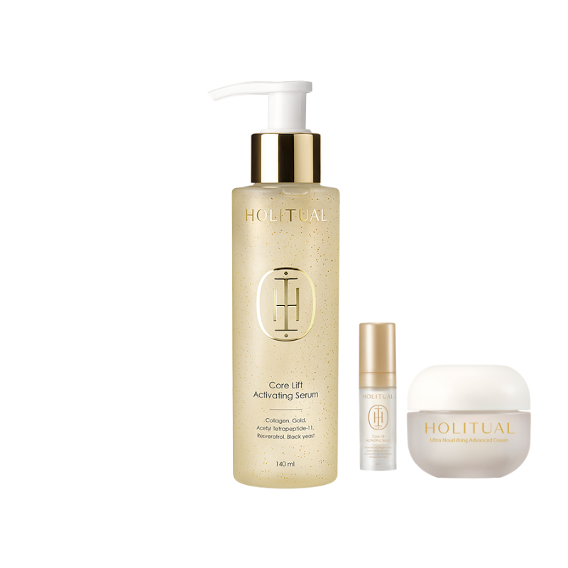 HOLITUAL Core Lift Activating Serum 140ml(cream+serum mini
