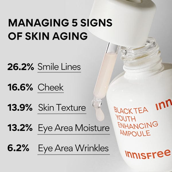 INNISFREE Black tea youth ampoule 30ML