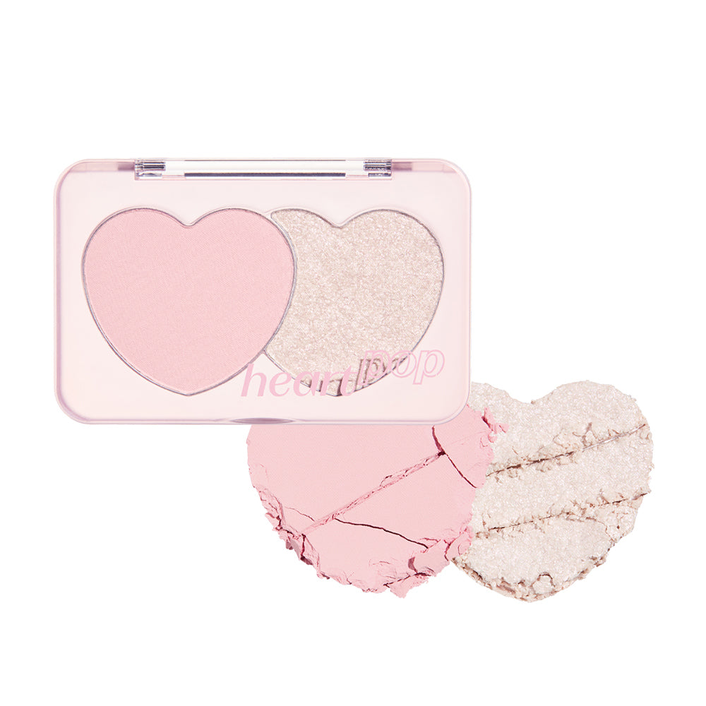 ETUDE Dear My Bestie Heart Pop Duo Blusher Dear My Pink
