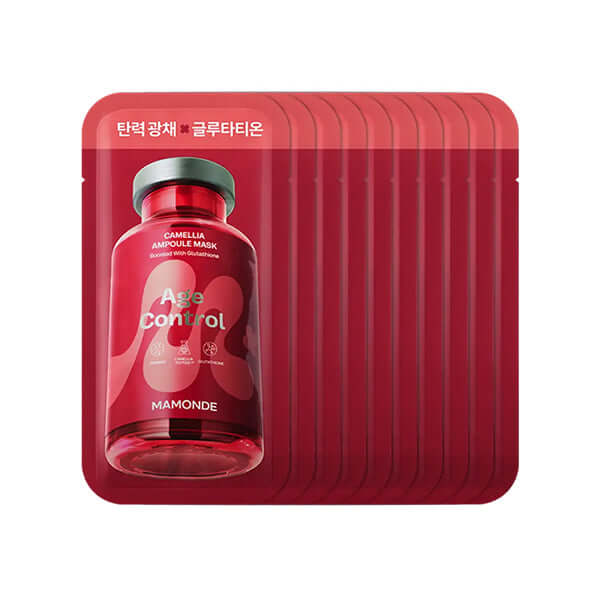 マモンド エイジコントロール カメリア アンプルマスク 23ml*1枚