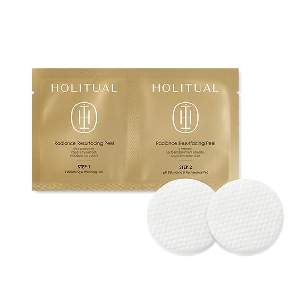 PEELING & CLEANSING Set_HOLITUAL Radiance Resurfacing Peel & Primera Oil to Foam Cleanser