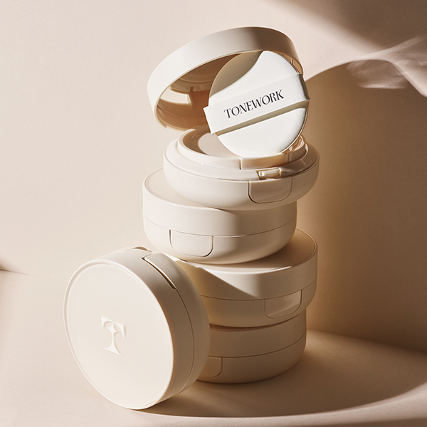 TONEWORK VEGAN 200+ FOUNDATION TO-GO(CUSHION) AIRY MATTE 45W1 15G