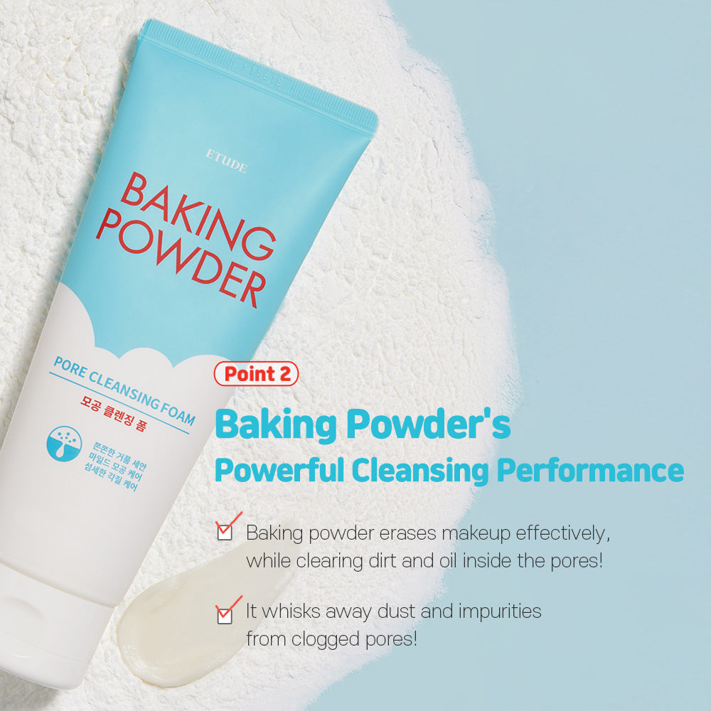 ETUDE Baking Powder Pore Foam Set (300g*2ea)