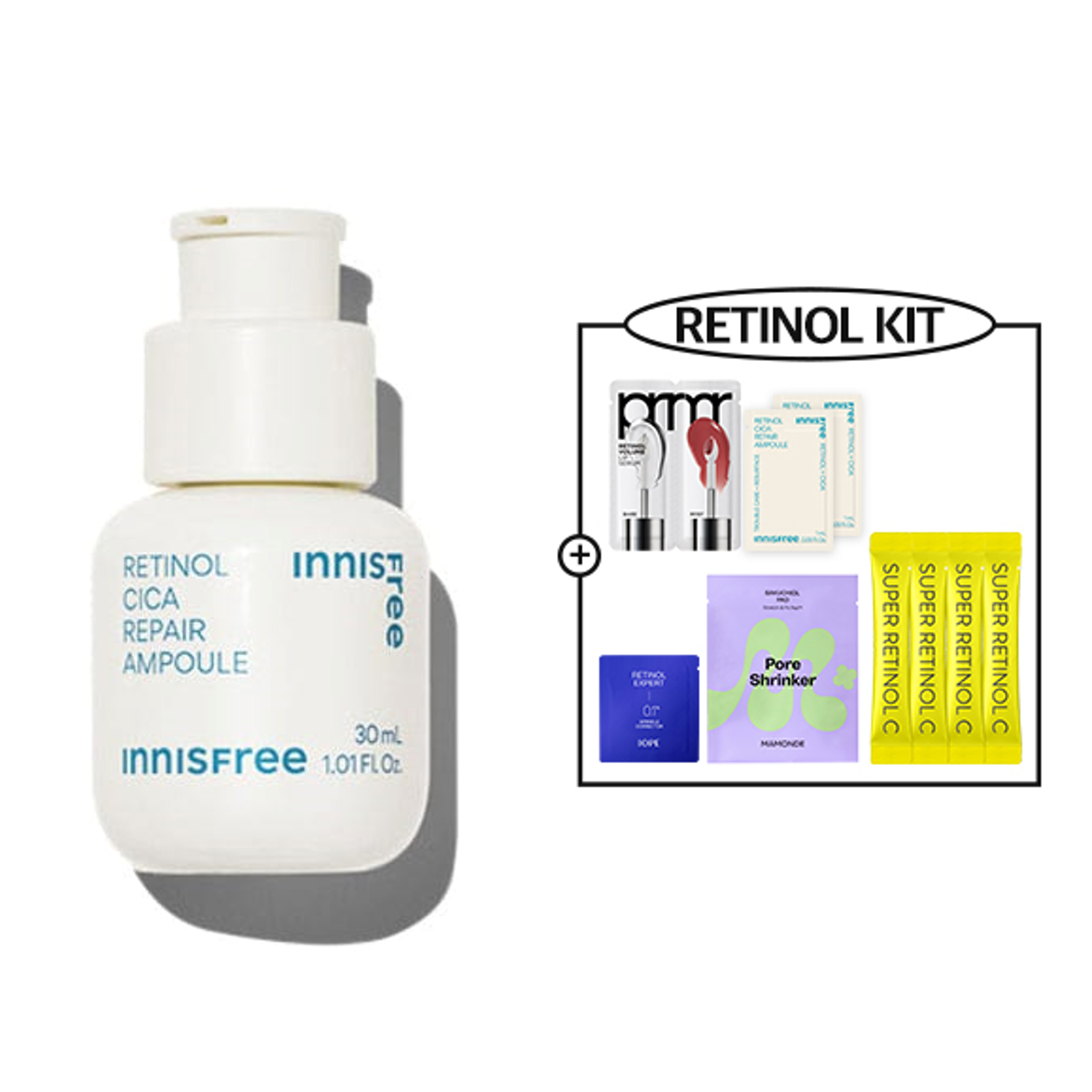 innisfree Retinol Cica Repair Ampoule 80ml