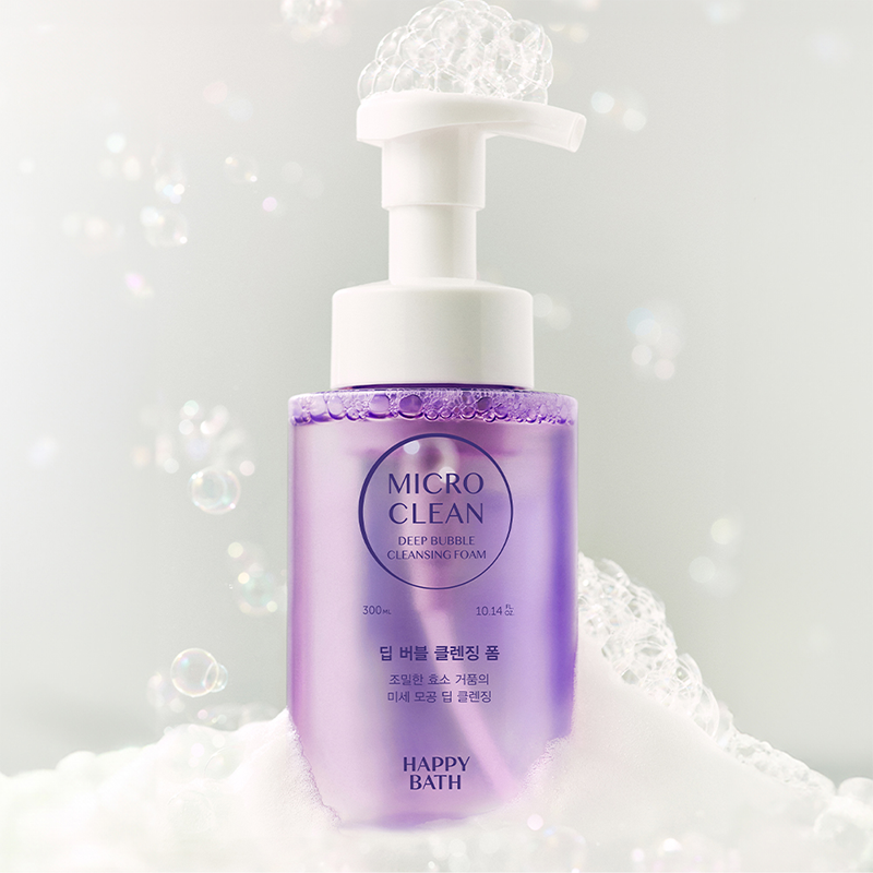 HAPPYBATH Micro Clean Deep Bubble Cleansing Foam 300ml