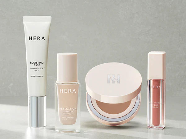 HERA BLUSH MAKEUP ROUTINE