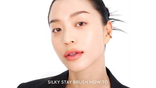 How to create silky skin with a silky stay brush.