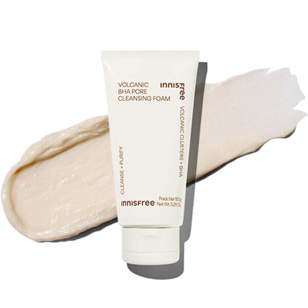 INNISFREE  Jeju Super Volcanic BHA pore Cleansing Foam 150G