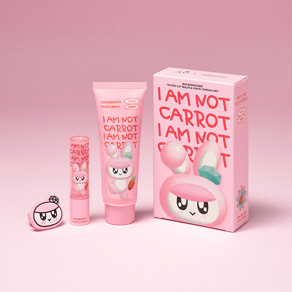 BONGBONGEE ティンテッドリップバーム＆ハンドクリームセット
