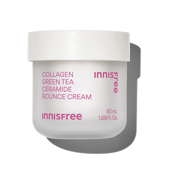 Innisfree Collagen Green Tea Ceramide Bounce Cream 50mL