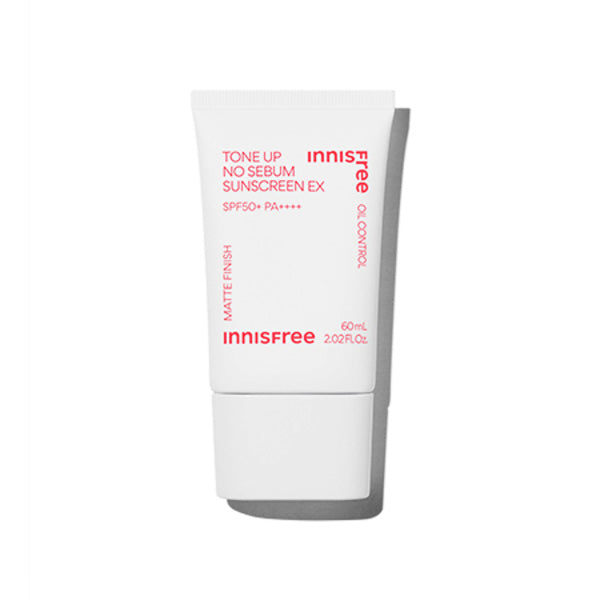 INNISFREE イニスフリー トーンアップノーセバムサンスクリーン EX 60ML 【送料無料注文金額 : 合計 $25(≒¥3,700) 以上】