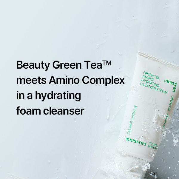INNISFREE Green tea Amino Hydrating cleansing foam 150G
