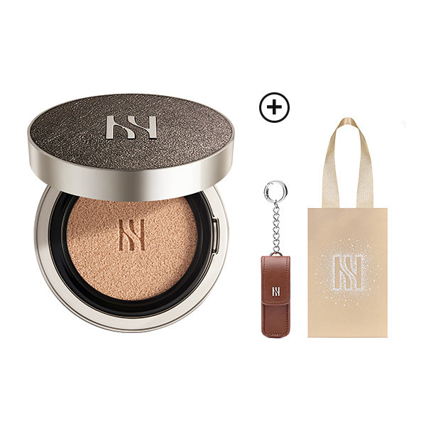 [2025 Holiday Limited] HERA Cushion Case Metallic+Black Cushion Foundation Refill 15g