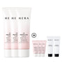 [SAVE $60 SUN-CARE BUNDLE SET] HERA Uv Protector Tone-Up 50ml*3+ Tone-Up 15ml*3+Cleansing Foam 50g*2