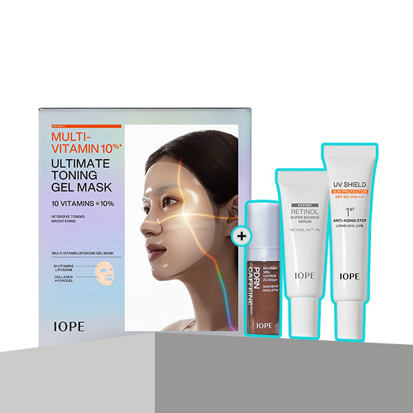 IOPE Mutli-Vitamin 10%  Ultimate Toning Gel Mask