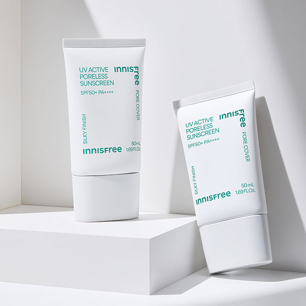 INNISFREE UVアクティブポアレスサンスクリーン 50ML 【送料無料注文金額 : 合計 $25(≒¥3,700) 以上】