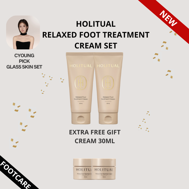 Holitual Relaxed Foot Treatment Cream Set