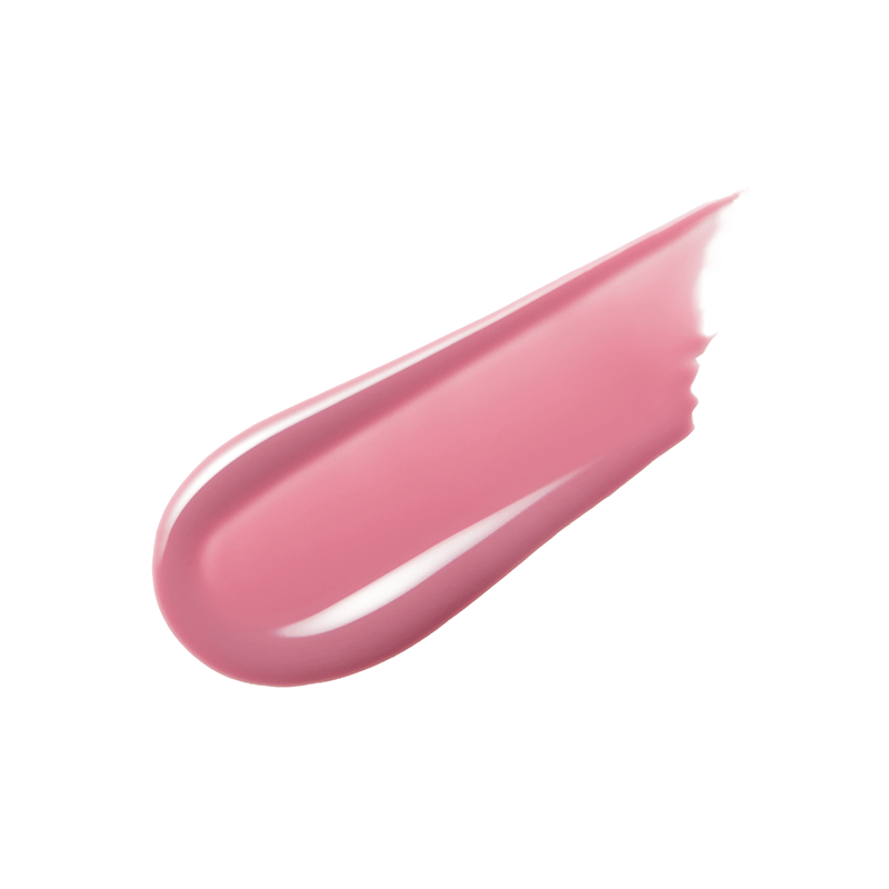 Swatch of [Felix] HERA Sensual Nude Gloss with a sheer and glossy finish for volumizing lips.