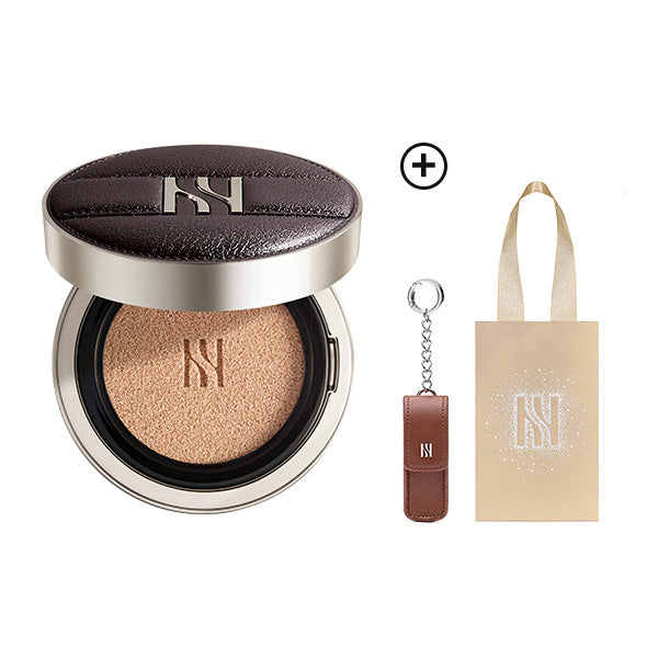 [2025 Holiday Limited] HERA Cushion Case Brown+Black Cushion Foundation Refill 15g