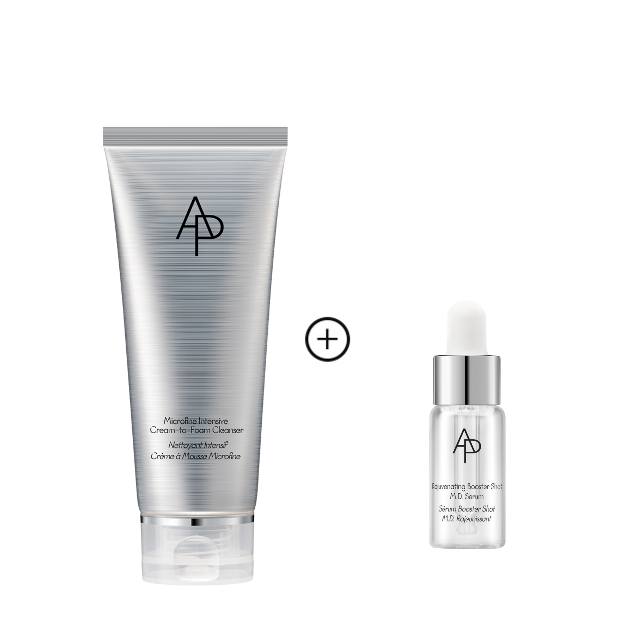AP BEAUTY Microfine intensive cream-to-foam cleanser