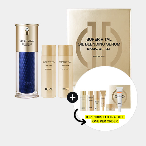 【限定】IOPE スーパーバイタルオイルブレンディングセラムセット