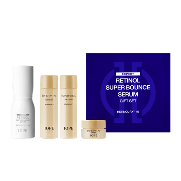 IOPE Retinol Super Bounce Serum RX™ 1% 50ml Set (3 minis Included)