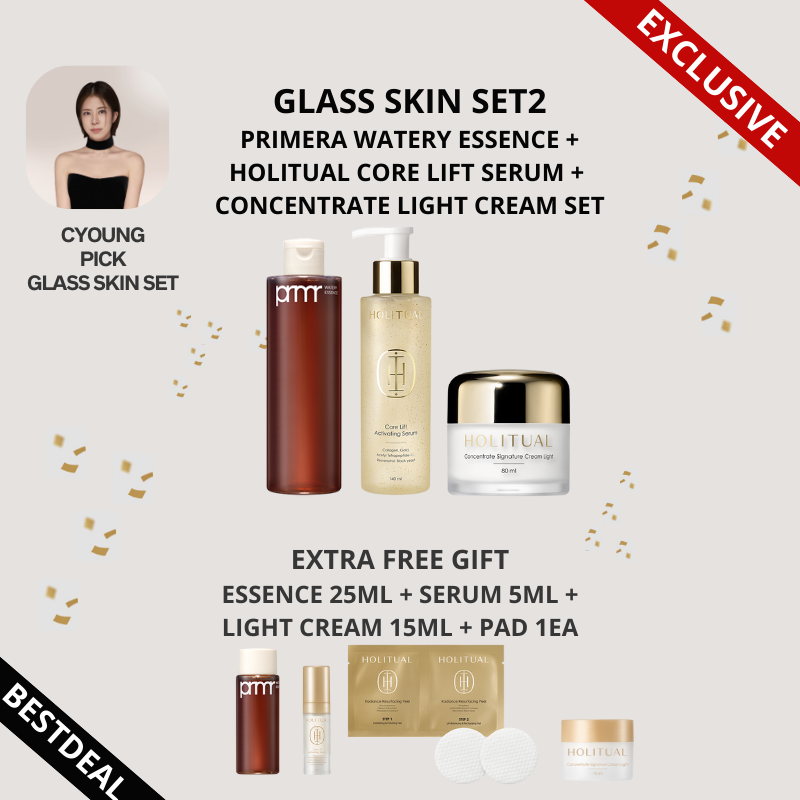 [Combo skin]Glass Skin Set2