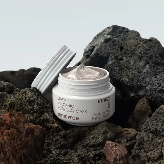 INNISFREE Super Volcanic Pore Clay Mask 80g – Deep Cleanse & Clear Face Pores