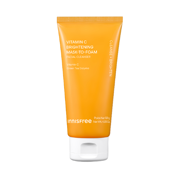 INNISFREE Vitamin C Brightening Mask-to-foam Cleanser 120ml