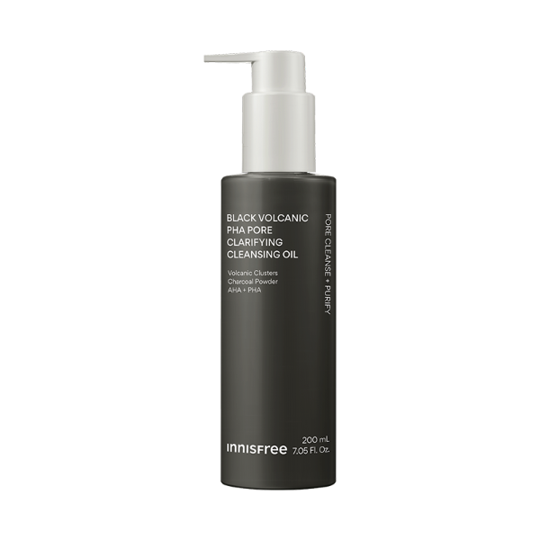 INNISFREE Black Volcanic PHA Pore Cleansing Oil 200ml