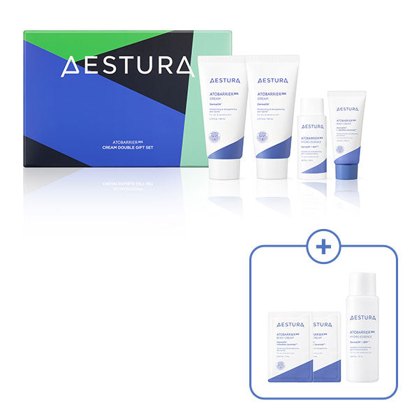 [Limited] AESTURA Atobarrier 365 Cream 80ml Double Set ( included Essence 50ml + Body Cream 30ml)