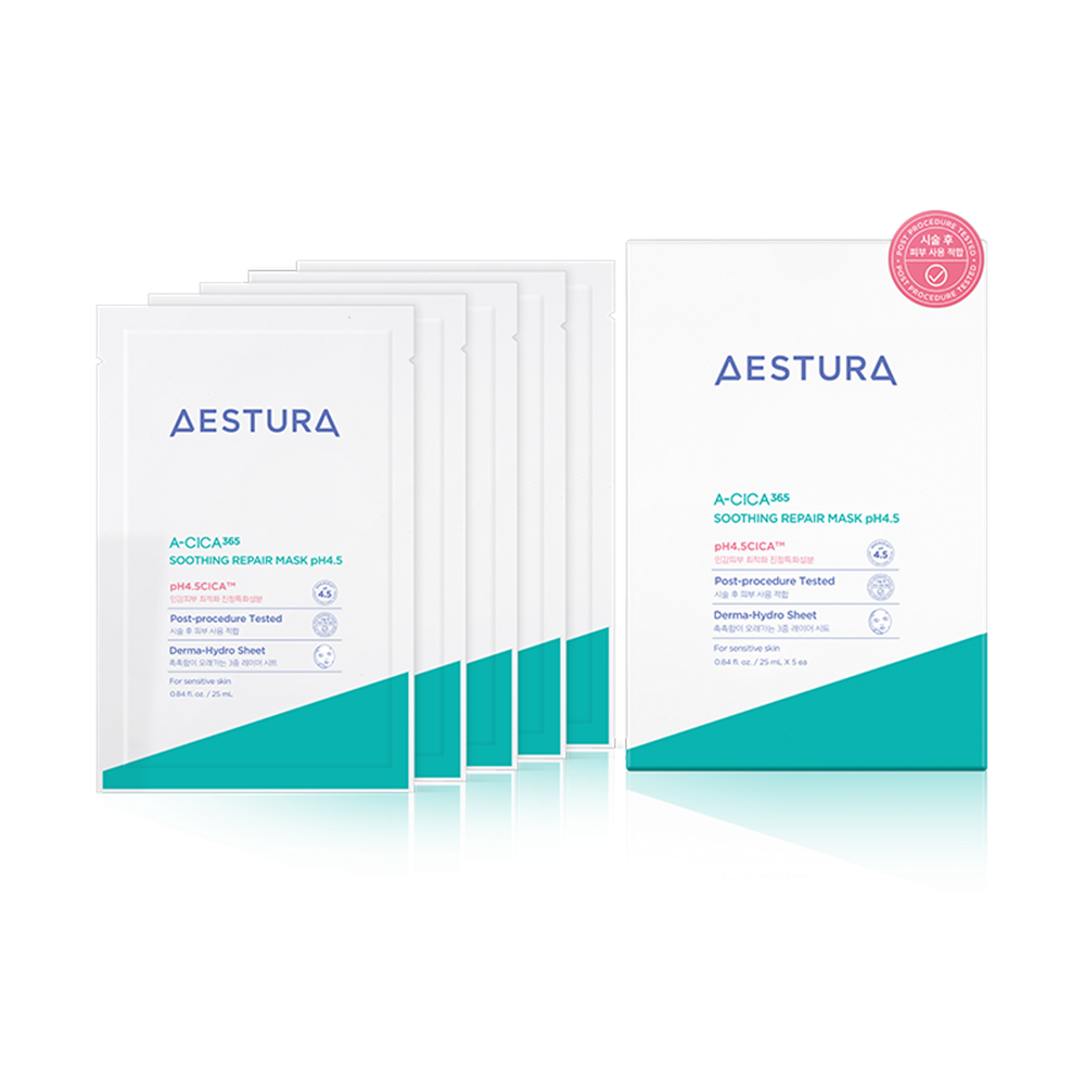 AESTURA A-CICA365 Soothing Repair Mask 5ea