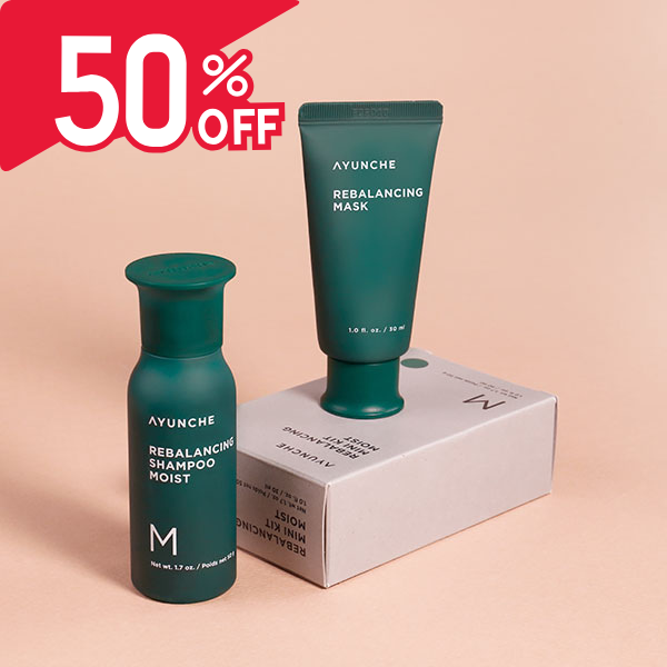 [Clearance Sale 50% Off] AYUNCHE Rebalancing Mini Kit Moist Type (Expiration Date: 2026.12.27)